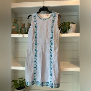 Women’s vineyard vines embroidered shift dress